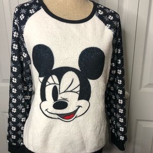 Neverworn Disney Minnie Mouse Pull Over Sweatshirt